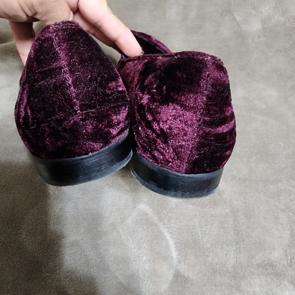 Aldo Caveny Velvet Loafers Embroidered Bee Slip On Flats Women's Size 6.5 - Picture 12 of 12